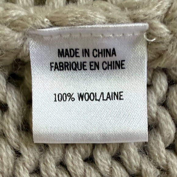 VGUC - Haute Hippie Chunky Knit Long Wool Sweater Vest OS - Picture 9 of 13